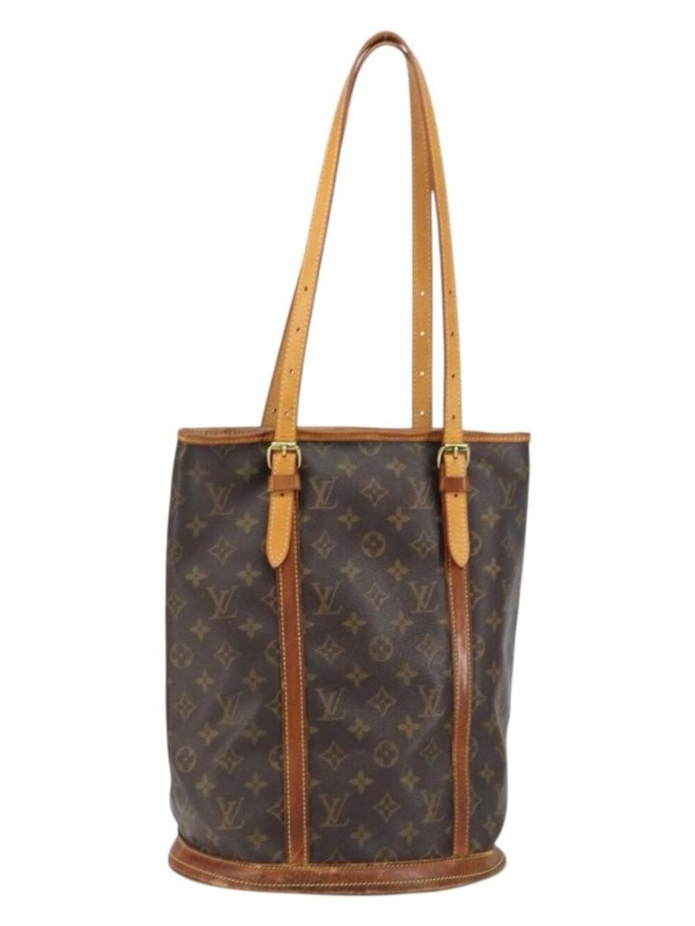 LOUIS VUITTON Monogram Bucket GM Shoulder Bag M42236 LV Auth 157917